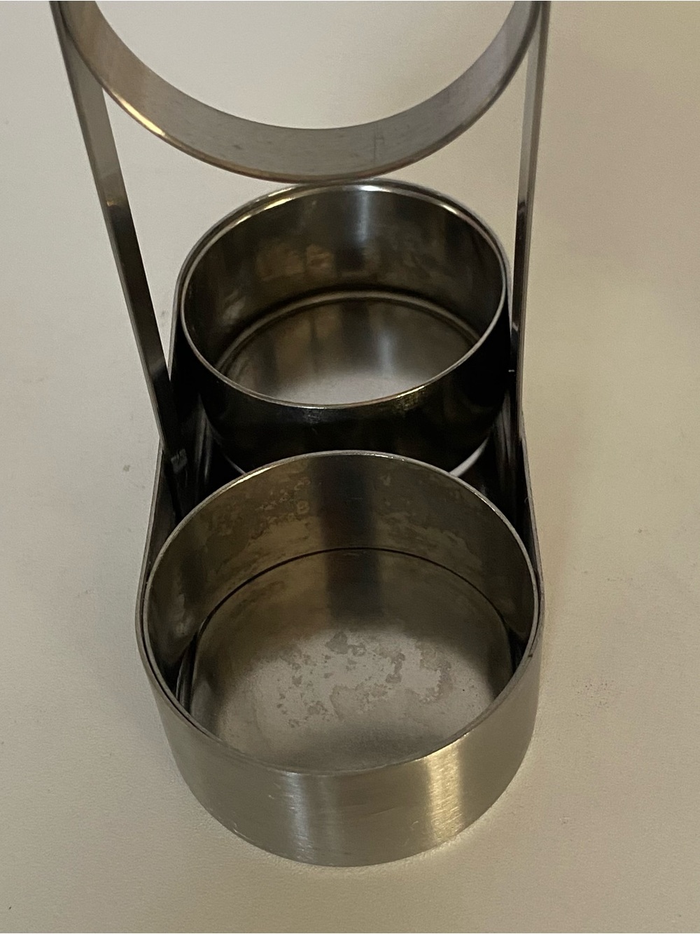 IKEA ORTFYLLD Glass Set Oil & Vinegar Cruet Stainless Steel Silver Brushed - Picture 12 of 16